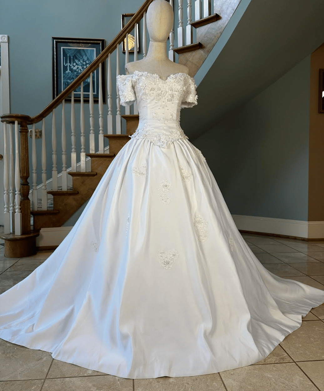 90s Flower Gown Estelle Amore